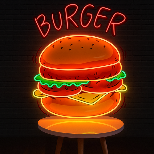Burger Pop Art