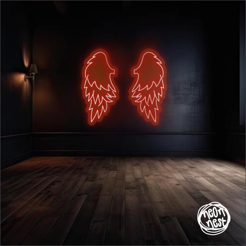 Angel Wings glowing